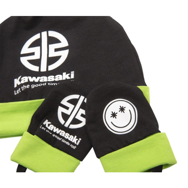 Kawasaki Baby Hat & Mittens